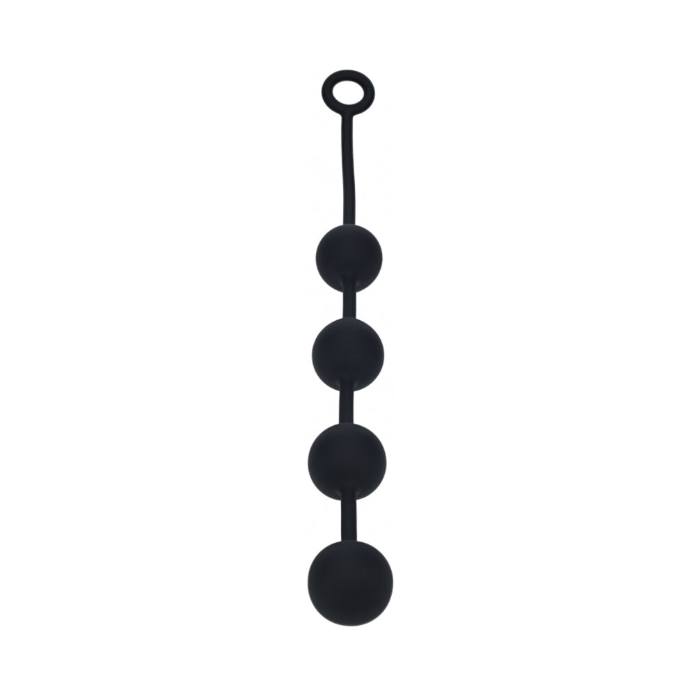 LEVELZ Round Sili Anal Ball XL 50mm - Black